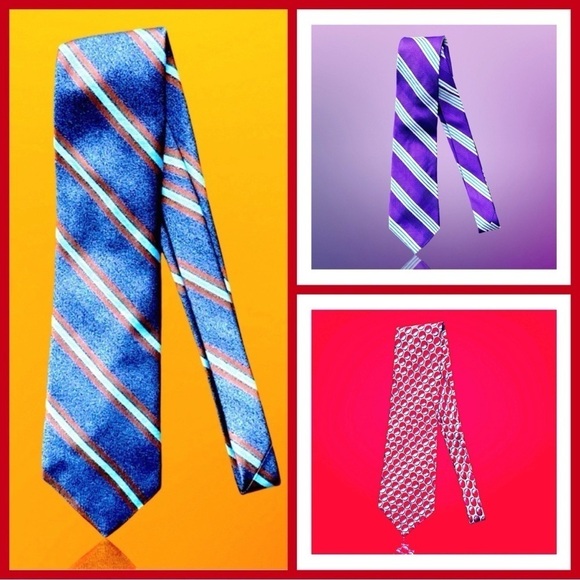 Men’s Luxury Tie Collection. Sartoria, Sartoria & Tom James. Like-New - Picture 1 of 11